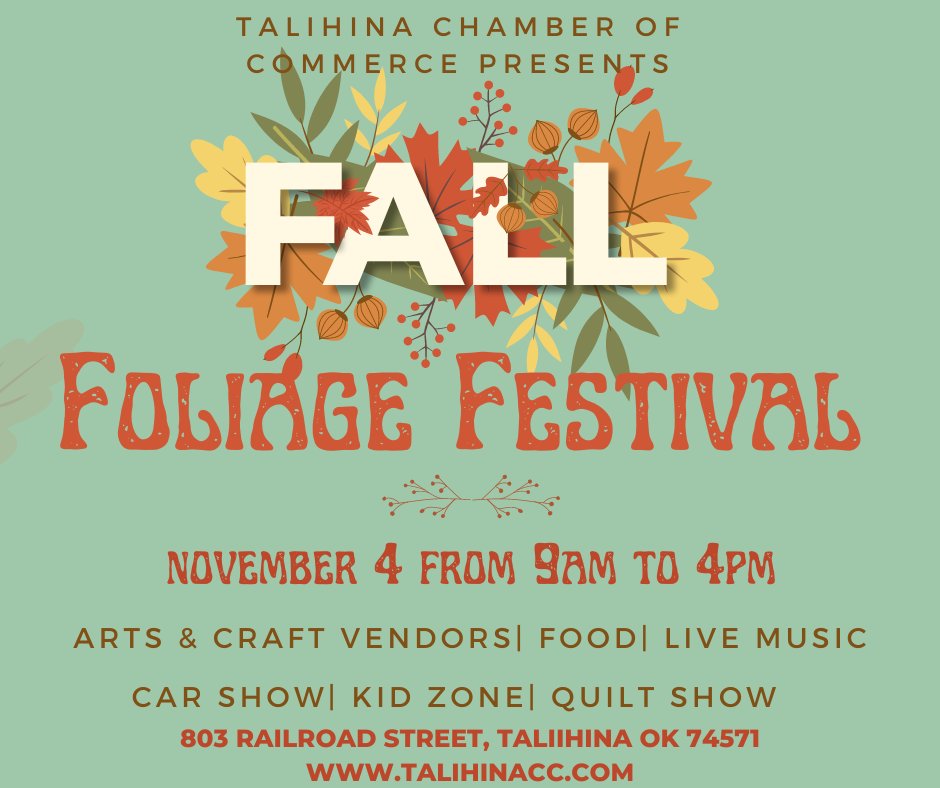 Fall Foliage Festival Talihina Chamber of Commerce